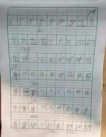 河固小学一（1）班疫情期间学习总结