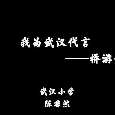 陈非然《桥游武汉》