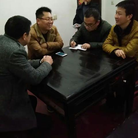 港口镇工作组风雨之后见彩虹