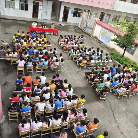 行而不缀，未来可期——棉洋镇双璜小学2022年秋季学期开学典礼