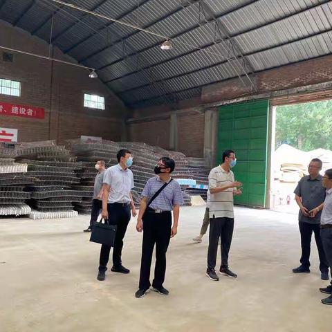 市调研组参观大件垃圾处置中心