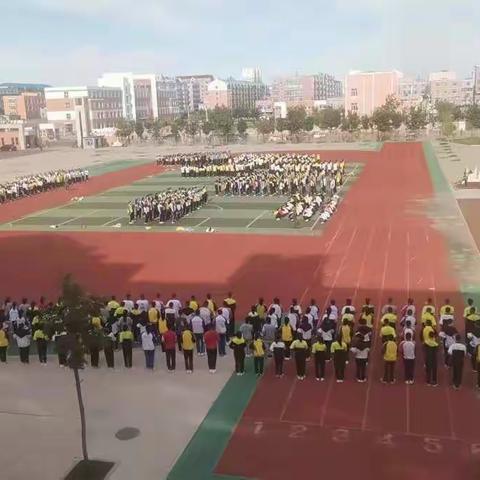 甘南县第一中学高一新生军训纪实