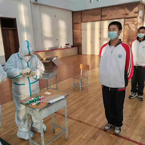 筑牢学校安全墙，核酸检测入校园--甘南县第一中学全体师生核酸检测纪实