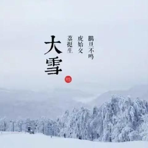 冬月至  大雪到——南苑幼儿园二十四节气“大雪”主题活动