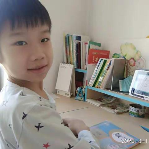 停课不停学，我们在行动——杜庄学区第一小学一年级四班