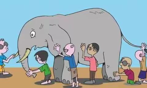 二七中队 张敬儒 成语故事《盲人摸象》