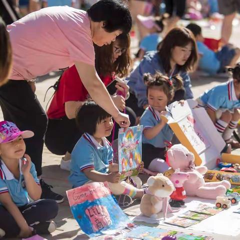 旺泉幼儿园前进园区中四班  “疫”样六一“童”样快乐