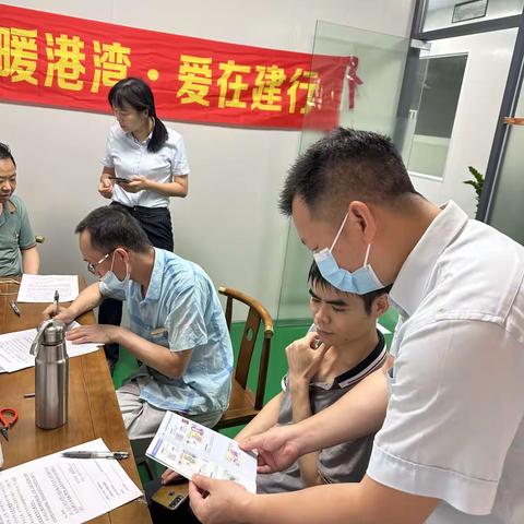 大朗支行营业部反假宣传