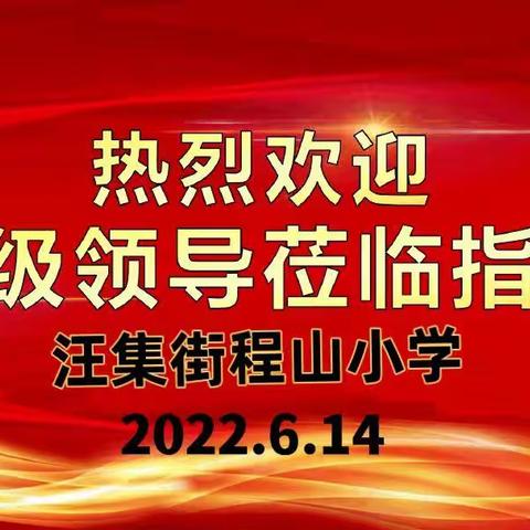 全面贯彻落实教育方针，促进义务教育均衡发展——汪集街程山小学迎接市《义务教育学校管理标准》达标校评估