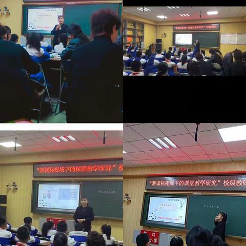 林口县明德小学“新课标视域下的课堂教学研究”班主任校级教研活动