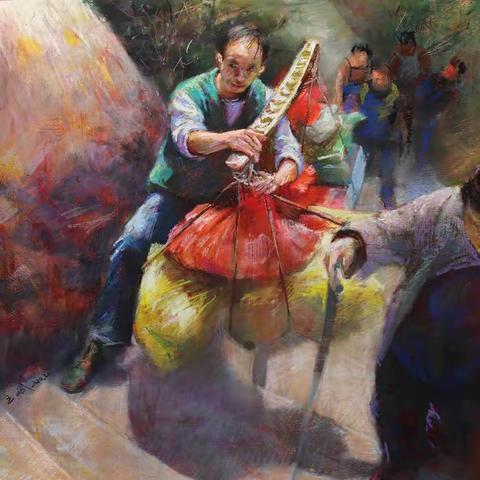 2020.2 春节宅家画画
