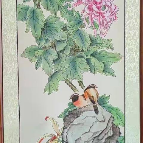 功底高、技能高、水平高的刘老的绘画，画出了梅、兰、竹、菊四君子高雅，纯洁，淡泊的高贵品质；挺拔，抗争能力。