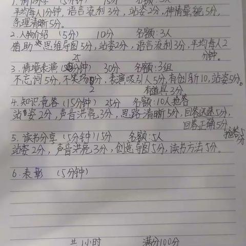 六年四班笑对童年主题读书汇报交流会