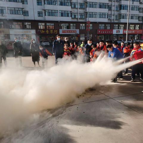 “消防安全进校园 共筑平安防火墙”海南区第一小学开展消防、防火安全教育活动