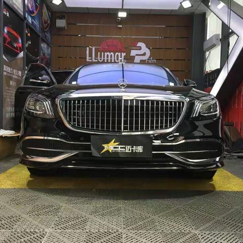 19款迈巴赫S450改装后排两座、冰箱，更舒适高级的乘坐体验