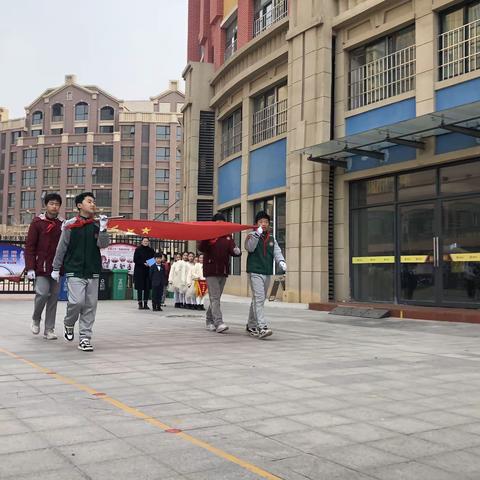 “学习雷锋好少年”———开封市宋城小学主题升旗仪式