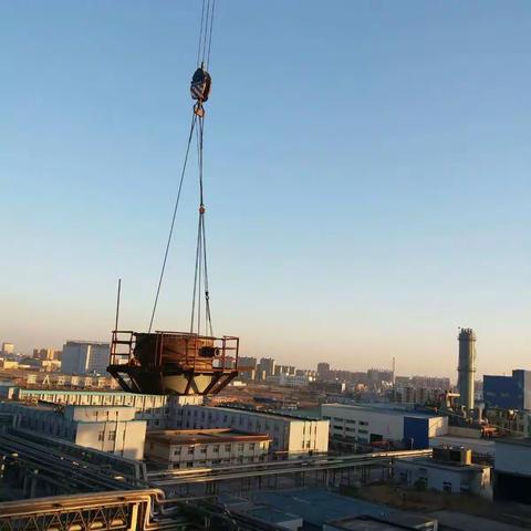 亲历3#吸收塔的“以旧换新”全过程