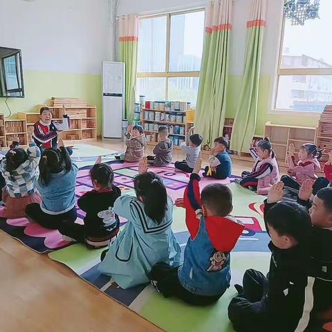 金城幼儿园中六班建构课－公园的一角