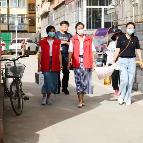 【我为群众办实事】——呼和浩特金马学校“我是党员我帮你”主题党日活动