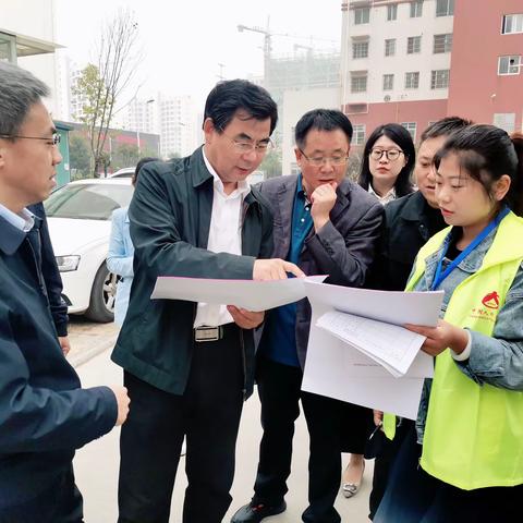 南阳市第七次人口普查领导小组调研指导七人普摸底工作