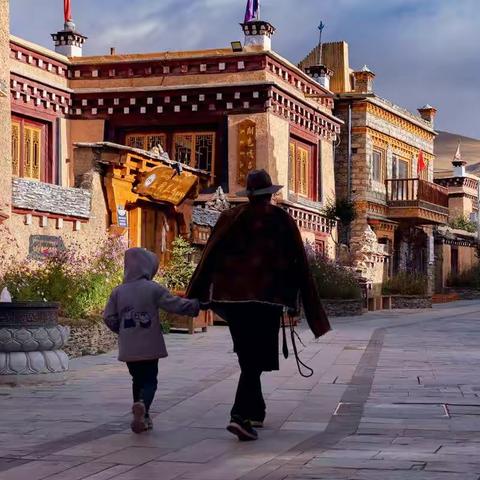 甘孜州理塘县城街拍