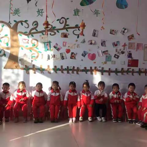 惠民县蓓蕾幼儿园中班小朋友们👏