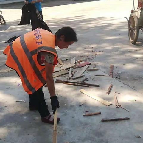 开元街道清洁家园在行动（下申街村）