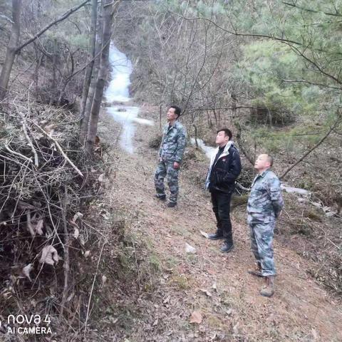 豆坝林场对2022年度秦岭西段水源涵养与生物多样性保护修复项目进行新一轮作业前准备工作