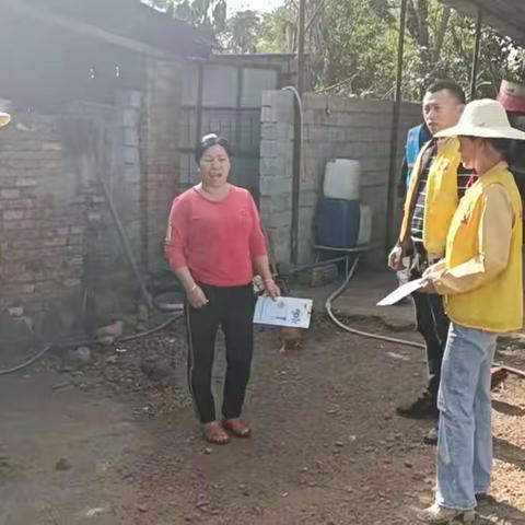 吾鲁村委会开展“七个倡导”文明宣传活动