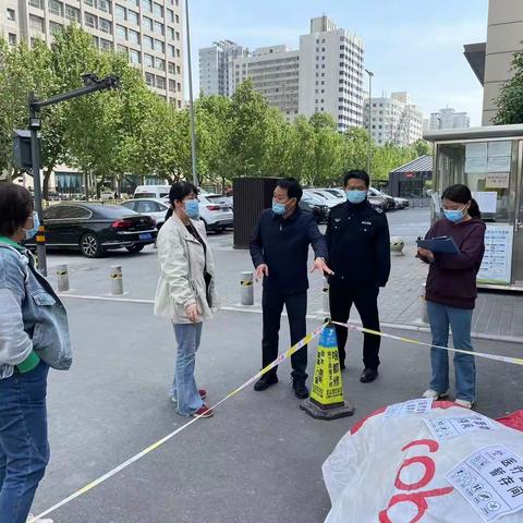 【生态碑林分局】生态环境局碑林分局局领导带队对碑林区核酸检测采样点医疗废物开展专项检查