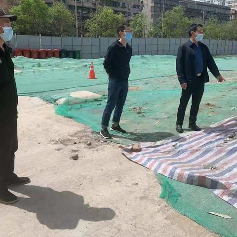 【生态环境局碑林分局】西安市生态环境局碑林分局开展核酸检测点涉疫垃圾专项检查工作