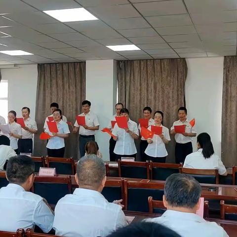 "唱红歌 颂党恩"——融媒体中心党总支组织开展庆祝建党102周年合唱比赛