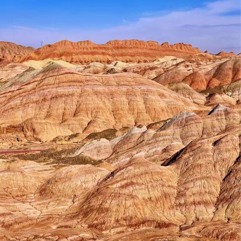 2018张掖七彩丹霞实景拍摄