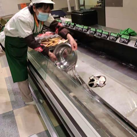 万科嘉园店2023年4月14日生鲜盘点卫生大扫除美篇