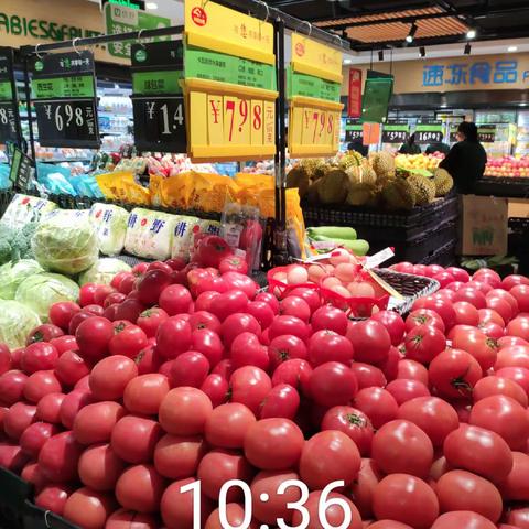 江南二区万科嘉园店2023年4月12日生鲜第二次开业报告