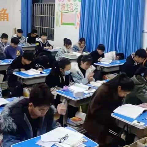 惠源学校九年级一班本周生活日常！