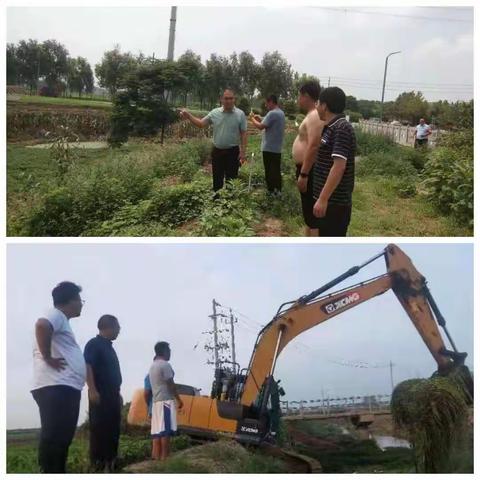 黎阳街道积极疏通河道保平安