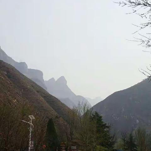 阳春三月诗画柳隐山。