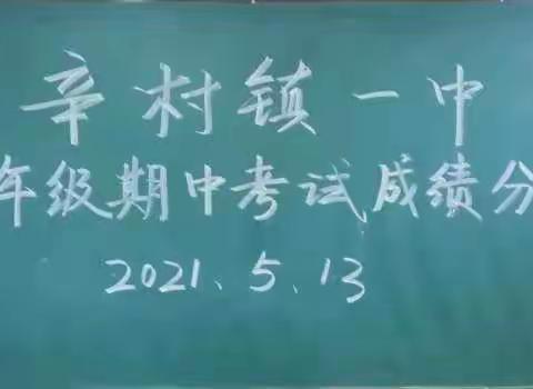 精准分析提质量，全力以赴促成长——辛村镇一中七八年级期中成绩分析会