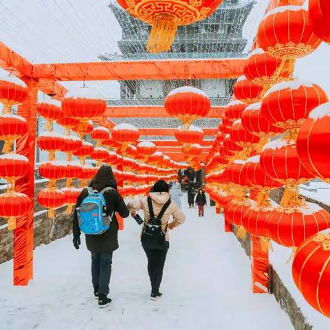 【年味儿】古城初雪