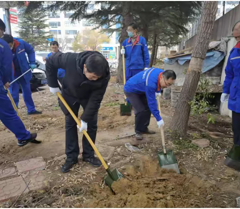 【威海市北片区】落实“一净两精”，推进党建与经营融合，市北党员先锋队在行动