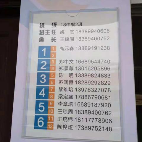 18中餐2班，1604到1606宿舍，早上内务差评