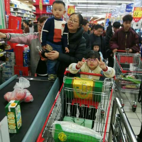 我们一家子寻找年味，寻找人间最美的风景～