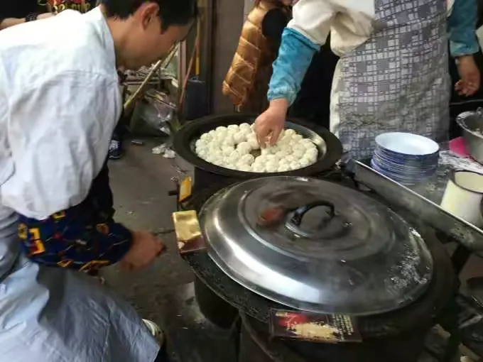 北仑柴桥久闻其名的生煎包子