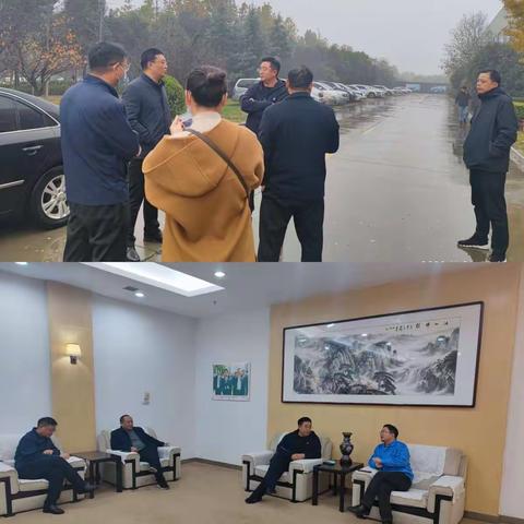 刘军文主任一行到城北园区调研企业经济运行和明年产业谋划情况