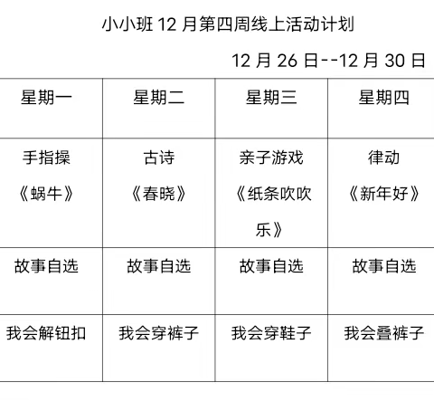 小小二班“停课不停学，我们在行动”（五）