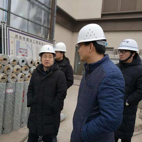 市建委督导组对新区建筑工地今冬明春安全生产工作进行督导检查