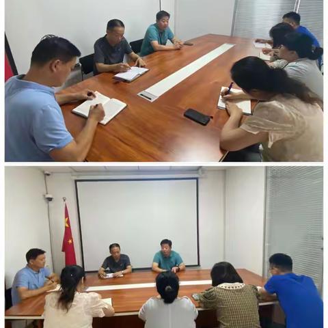 花园北区为迎台风“烟花”，积极做好相关防范措施