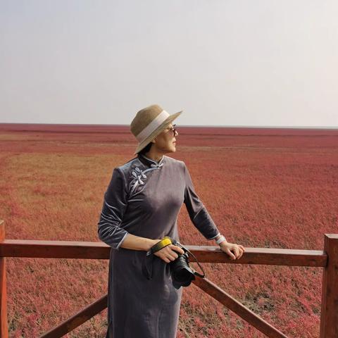 【传统旗袍风韵】一 旗袍与红海滩 旗袍设计eva