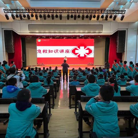 碑林区红十字会开展应急救护知识进校园活动